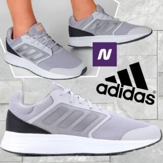 [NETSHOES] Tênis Adidas Galaxy 5 Masculino – Cinza+Prata