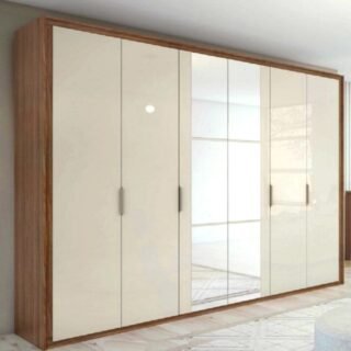 [AMERICANAS] Guarda Roupa Casal 6 Portas 6 Gavetas 100%mdf Com Espelho Stylus Lopas