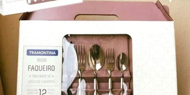 [AMERICANAS] Faqueiro Inox 60pc Buzios Tramontina
