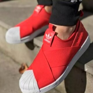 [DAFITI] Tênis adidas Originals Superstar Slip On Vermelho