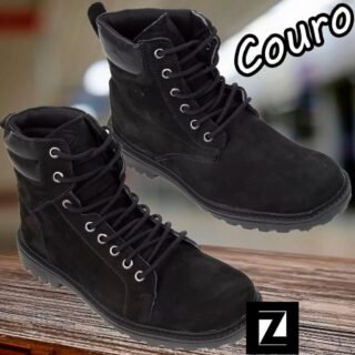 [ZATTINI] Bota COURO Adventure Saxxon Masculina