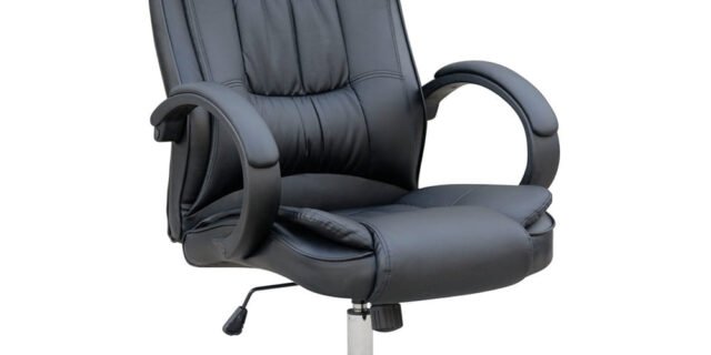 [AMERICANAS] Cadeira de escritório Presidente James tm Preta