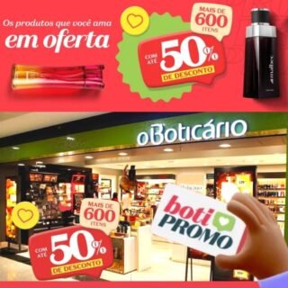 [O BOTICARIO] BOTI PROMO Frete Grátis 🇧🇷 acima de 129