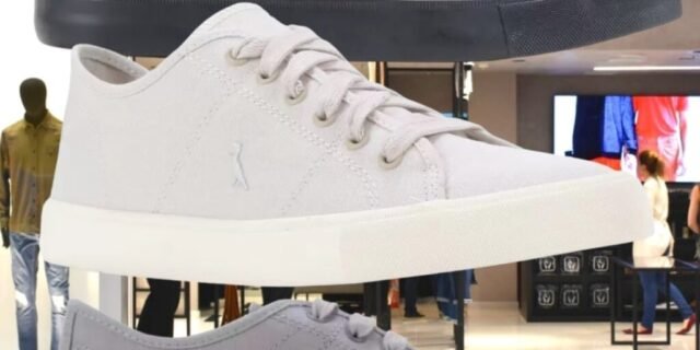 [MAGAZINE] Tênis Reserva Lona Masculino (Preto ou Cinza)