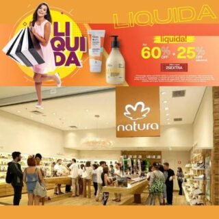 [NATURA] Mega Liquida: Produtos com Até 60% de Desconto
