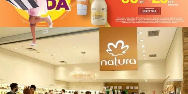 [NATURA] Mega Liquida: Produtos com Até 60% de Desconto