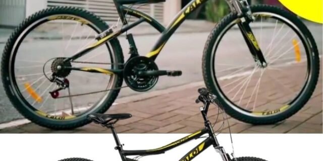[PONTO] Bicicleta Caloi Andes Aro 26, 21 Marchas, Suspensão Dianteira