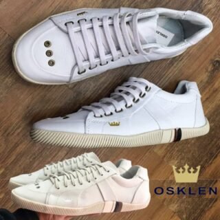 [ZATTINI] Sapatênis Osklen Riva Masculino – Off White