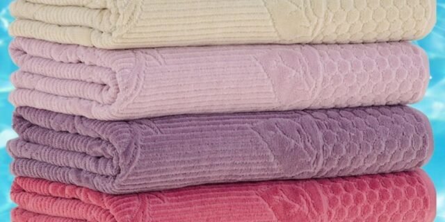 [SHOPTIME] Jogo de Toalha Banhão Alice 5 Peças – Casa & Conforto