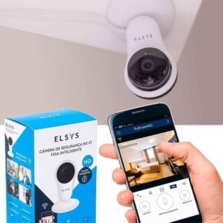 [MAGAZINE] Mini Câmera de Segurança Elsys Wi-Fi HD Interna – Visão Noturna ESC-WY3