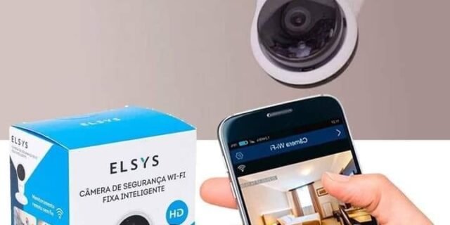 [MAGAZINE] Mini Câmera de Segurança Elsys Wi-Fi HD Interna – Visão Noturna ESC-WY3