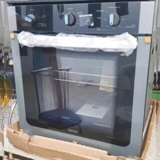 [MAGAZINE] Forno Elétrico de Embutir Consul Grill com Timer – 84L Preto e Prata COB84 ARBNA