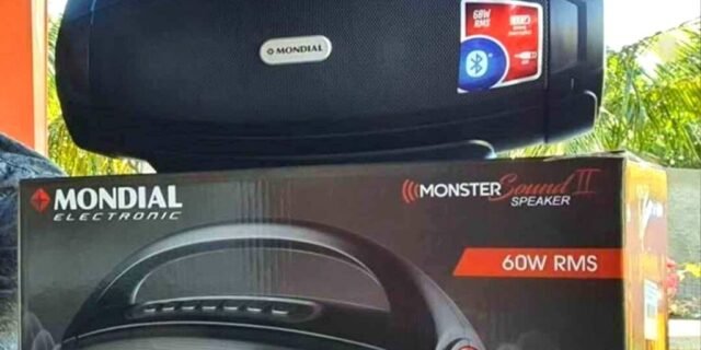 [MAGAZINE] Caixa de Som Mondial Monster Sound II SK-07 – Portátil 60W USB