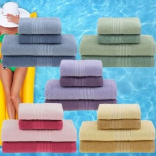 [SHOPTIME] Jogo De Toalha Banho Julieta 4 Peças – Home Basics By Buddemeyer