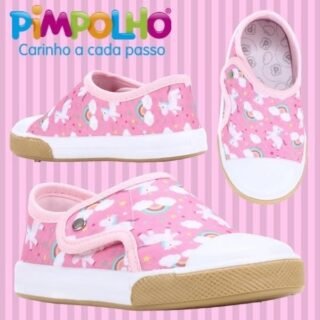 [MAGAZINE] Slip On Infantil Pimpolho Confort Unicórnio Feminino