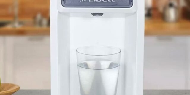 [MAGAZINE] Purificador de Água Libell de Mesa e Parede – Branco e Cinza LN100 Água Natural