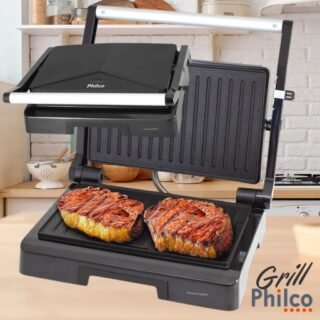 [AMERICANAS] Grill e Sanduicheira Philco Press Diamante PGR07P 1000w – 127V