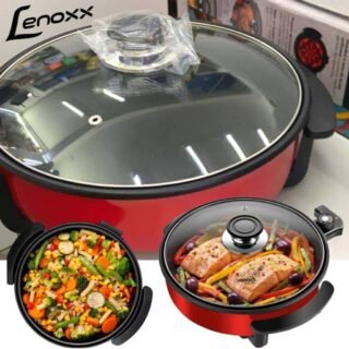 [MAGAZINE] Panela Elétrica Lenoxx Easy Red 1250W 2,5L – Controle de Temperatura 110V