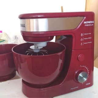[MAGAZINE] Batedeira Planetária Mondial Marsala 700W Premium – BP-01P-M 12 Velocidades