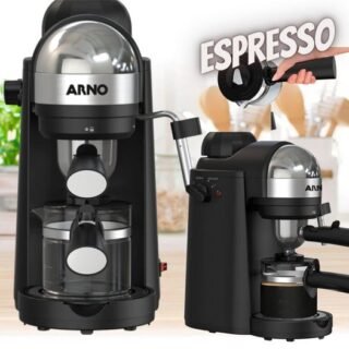 [CASAS BAHIA] Cafeteira Arno Mini Espresso Compacta – Inox
