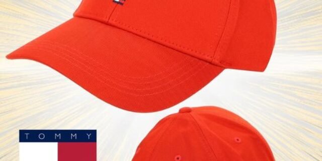 [NETSHOES] Boné Tommy Hilfiger Aba Curva Strapback Cap Masculino – Vermelho