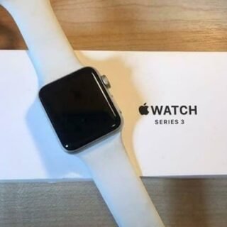 [CASAS BAHIA] Apple Watch Series 3 (GPS) – 38mm – Caixa prateada de alumínio com pulseira esportiva branca