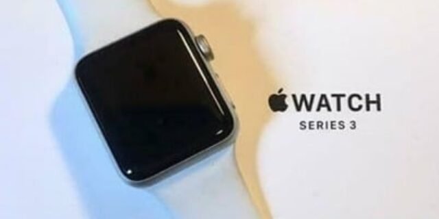 [CASAS BAHIA] Apple Watch Series 3 (GPS) – 38mm – Caixa prateada de alumínio com pulseira esportiva branca