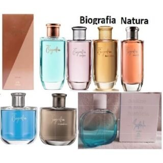 [NATURA] Seleção de perfumes Biografia Masculino e Feminino