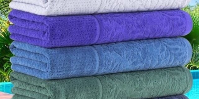 [AMERICANAS] Jogo de Toalha Banho Giuliana 5 Peças – Casa & Conforto By Buddemeyer