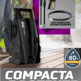 [MAGAZINE] Lavadora de Alta Pressão e Desobstruidora WAP – Atacama Black Ultra 1500 Libras 1400W Mangueira 3m – 110V