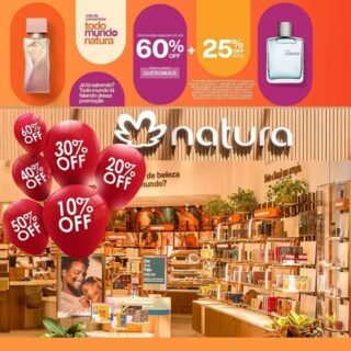 [NATURA] Mês do Consumidor Natura: Seleção de Produtos com até 60% de DESCONTO
