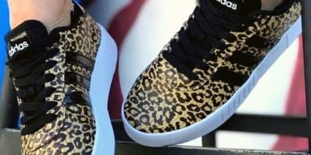 [MAGAZINE] Tênis Adidas Court Bold Leopard Feminino