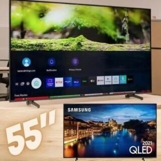 [MAGAZINE] <em>QLED ! 55″ 4K</em><br>Smart TV 55” 4K QLED Samsung 55Q60AA Wi-Fi Bluetooth HDR 3 HDMI 2 USB