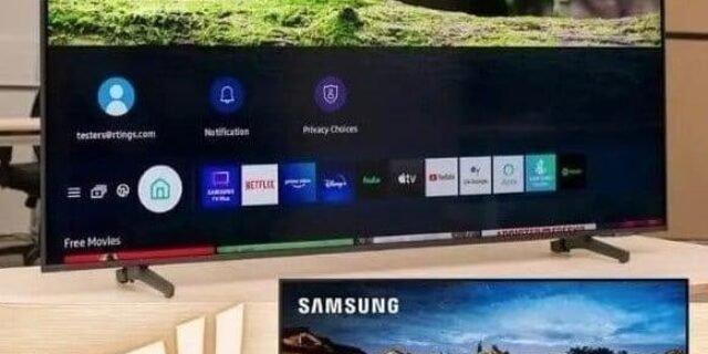 [MAGAZINE] <em>QLED ! 55″ 4K</em><br>Smart TV 55” 4K QLED Samsung 55Q60AA Wi-Fi Bluetooth HDR 3 HDMI 2 USB