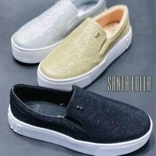 [NETSHOES] Tênis Flatform Santa Lolla Galaxxy Feminino (3 Cores)