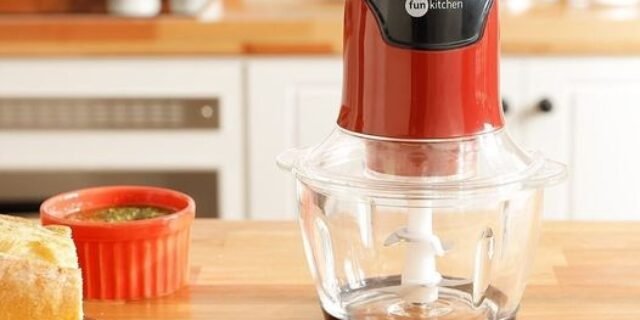 [SHOPTIME] Mini processador com Bowl de Vidro Fun Kitchen (2 Cores)