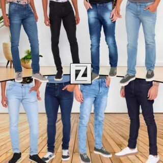 [ZATTINI] Calça Jeans Masculina Grifle, Ecxo, Evidence (36 ao 48)