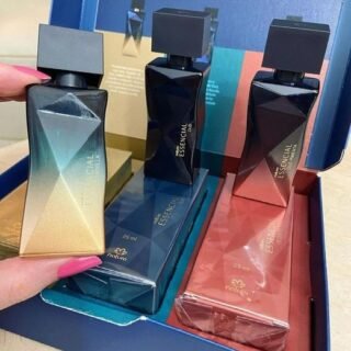[NATURA] ▪ Presente Natura Coleção Essencial Oud Miniaturas Femininas – 3 x 25 ml