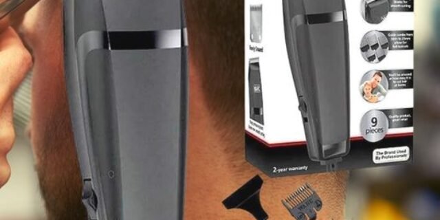 [CASAS BAHIA] Máquina de Cortar Cabelo Wahl Easy Cut com 5 Pentes – Preta