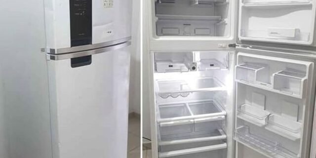 [MAGAZINE] Geladeira/Refrigerador Brastemp Frost Free Duplex – Branca 400L BRM54 HBANA