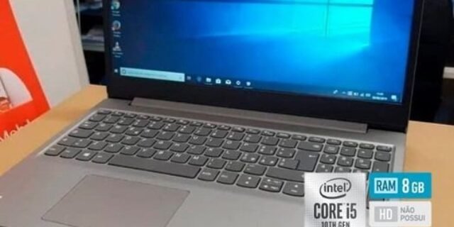 [MAGAZINE] Notebook Lenovo Ultrafino IdeaPad 3i i5 8GB 256 GB SSD Linux 15.6″ 82BSS00200