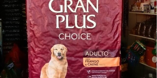 Ração GranPlus Choice Frango e Carne para Cães Adultos – 20KG (Super Premium)