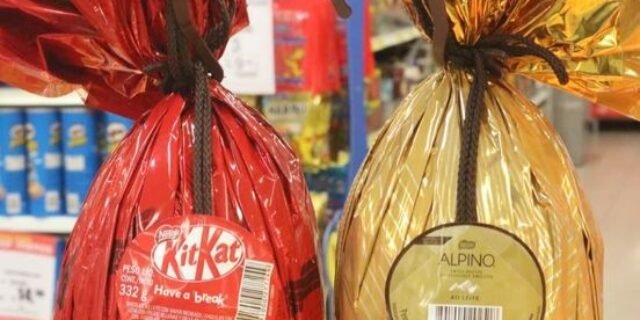 [AMERICANAS] Ovo de páscoa kit kat 332G ou alpino 337G nestle