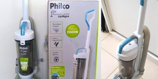 [AMERICANAS] Aspirador de Pó Philco Upright Filtro Hepa 2000W Branco – 127 volts