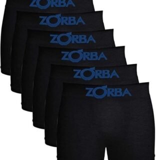 [AMAZON] Kit 6 Cuecas Boxer Infantil, Zorba, Meninos (2 Cores)