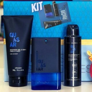 [O BOTICARIO] Frete Grátis 🇧🇷 Acima de R$ 129,90: Kit Quasar