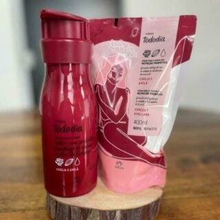 [NATURA] Kit Desodorante Corporal Tododia Cereja e Avelã Refil