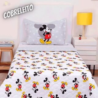 [SHOPTIME] Cobreleito Solteiro 2 Peças – Casa e Conforto + Marvel / Disney Pixar (3 Opções)
