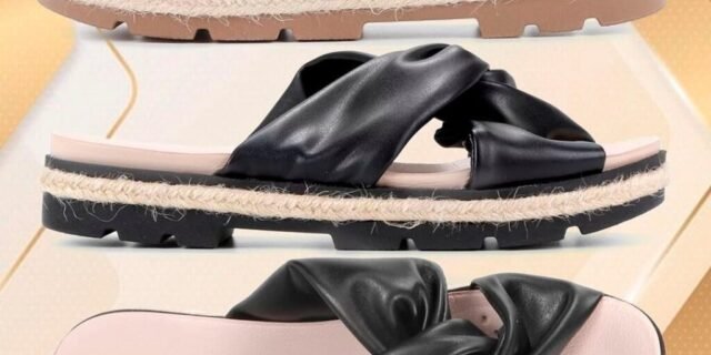 [ZATTINI] Tamanco Modare Flatform Tiras Cruzadas