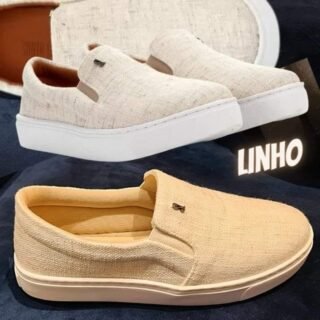 [MAGAZINE] Tênis Santa Lolla Slip On Linho Feminino